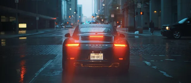porsche, car wallpapers, car, brake lights, tail lights, stop, stopped, rain, rainfall, raining, street, city street, luxury car, vehicle, nature, transportation, drive, city, rainy, road, urban, wet. How to start a wrap and tint shop: five gated stages