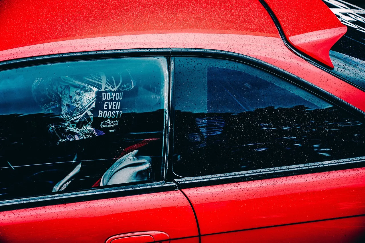 red, car, vehicle, tinted, window, travel, road, car wallpapers, nature, trip, rain. Wrap and tint shop referral program: how to earn referrals