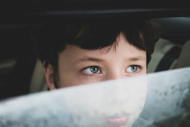 boy, face, car window, portrait, teen, teenager, young, eyes, window, glass, car wallpapers, car, closeup, photoshoot. Texas tint law, Houston humidity, and Dallas Fort Worth fleet and dealership wrap work