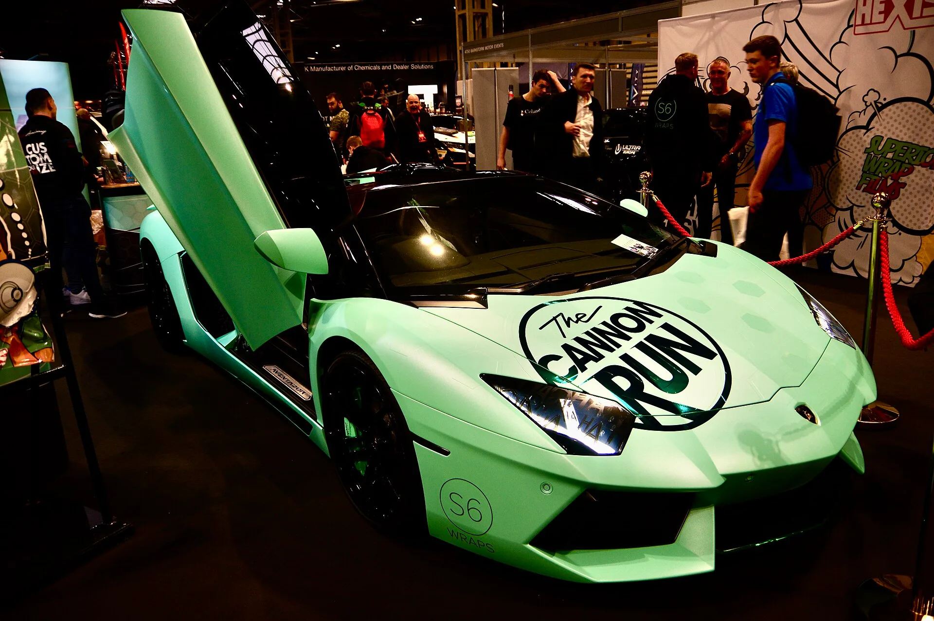 Autosport International Racing Car Show 2020. Running a wrap and tint shop day against a fixed SOP